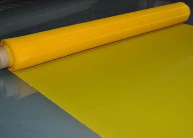 مش چاپی صفحه نمایش پلی استر زرد 48T برای چاپ شیشه ای ، 70 میکرون