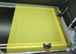 مش چاپ صفحه نمایش پلی استر DPP 72T با رنگ سفید و زرد برای چاپ منسوجات