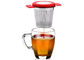 دسته های سیلیکونی Sus430 100x65mm Extra Fine Tea Infuser