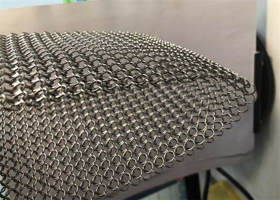قیمت خوب Anti Cutting 304SS 316SS Flexible Ringmesh Chainmail Proof Corrosion آنلاین