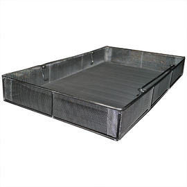 قیمت خوب سبد سیم مستطیل ضدعفونی کننده استیل 304 با دسته آنلاین