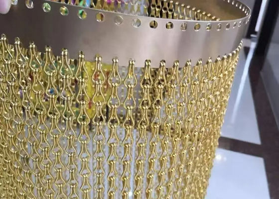 قیمت خوب نقره نقره سیاه طلا قرمز آبی آلومینیوم زنجیره ای لینک شبکه سیم تزئینی 2 میلی متر آنلاین