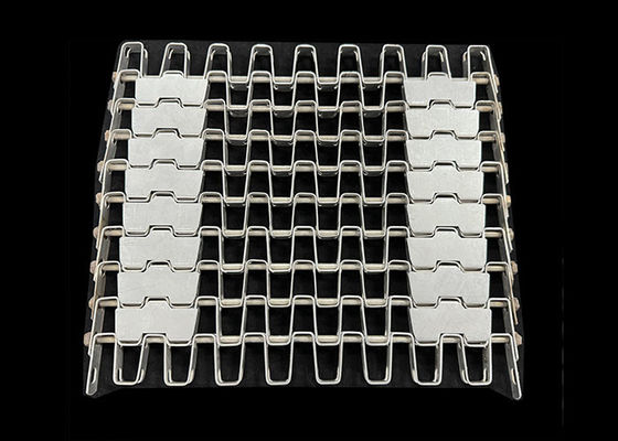 قیمت خوب فولاد ضد زنگ حفره های بزرگ سیم میش حلقه حمل کننده برای خشک کن کوره آنلاین