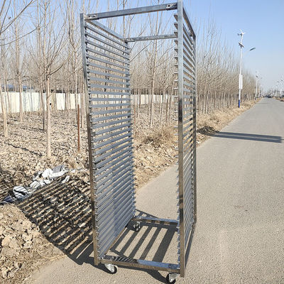 قیمت خوب 300 کیلوگرم بارگذاری وزن 30 طبقه فولاد ضد زنگ کیک خنک کننده قفسه میوه خشک کردن سینی آنلاین