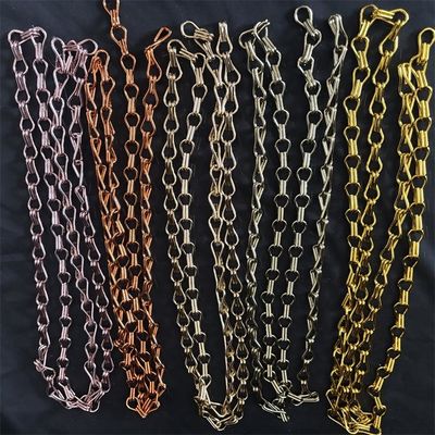 قیمت خوب صفحه پرواز فلزی پرواز آلومینیومی پرده تزیین زنجیره ای دو قلاب آلومینیومی برای سالن رستوران آنلاین