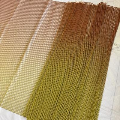 قیمت خوب رنگ شیب دار آلومینیوم تزییات فلزی زنجیره ای زنجیره ای لینک مش مشبک برای دکوراسیون دیوار آنلاین