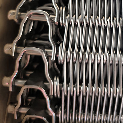 قیمت خوب خط خنک کننده تونل نان غذا، نوار نقاله زنجیره ای مش برای بیسکویت کوکی آنلاین