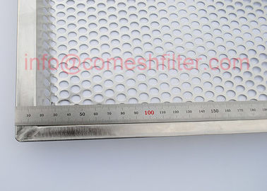 قیمت خوب سینی مش کوره استیل Fda استیل ضد زنگ برای سفارشی کردن اندازه اندازه میوه آنلاین
