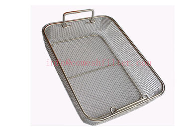 قیمت خوب 304 316 سبد استیل ضد زنگ درجه ، سبد مش سیم برای ذخیره سازی آنلاین