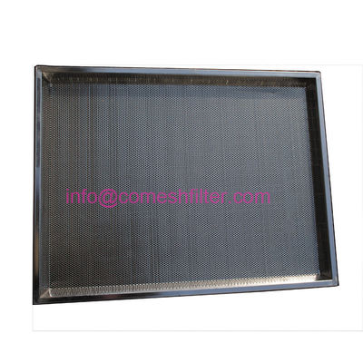 قیمت خوب سینی مش فولادی 23.6 X 31.5 اینچ 60 * 80 سانتی متر قابل انباشته آنلاین
