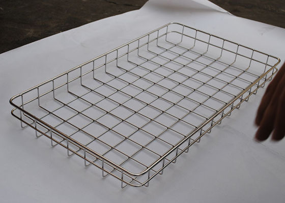 قیمت خوب Freeze Drying PET Goods 8mm 10kg Wire Mesh Oven Tray آنلاین