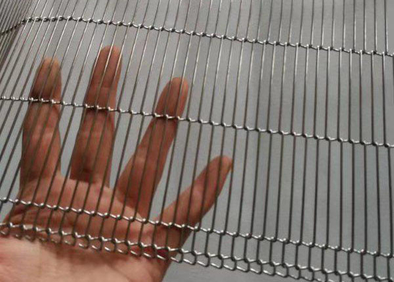 قیمت خوب فلت 304 316 Ss تسمه نقاله مش سیمی فر پخت بافته شده آنلاین
