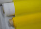چاپ صفحه سفارشی سفید / زرد پارچه پلی استر 55 بدون استفاده از سطح درمان