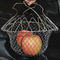 فلزی 201 304 استیل ضد زنگ Fry Basket / Chip Pan Basket با قطر 220 میلی متر
