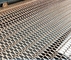 صفحه شومینه 20 میلی متری پرده آلومینیومی استیل ضد زنگ مش مارپیچ فلزی