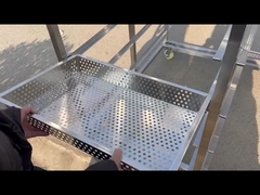 سینی خشک کن از فولاد ضد زنگ برای مواد غذایی