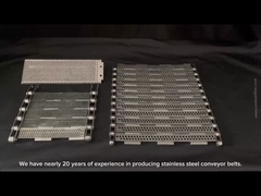 کمربند های حمل و نقل صفحه ای از فولاد ضد زنگ با اندازه شخصی