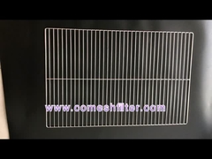 سینی با براق سیم فولاد ضد زنگ با کیفیت غذایی