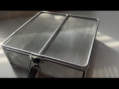 سبد ضد عفونی کننده از براق سیم فولاد ضد زنگ