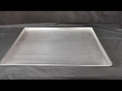 2mm سوراخ قطر فولاد ضد زنگ پختن خشک کردن خنک کننده سینی های مواد غذایی