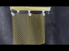 پرده سقف فلز آلومینیوم طلا