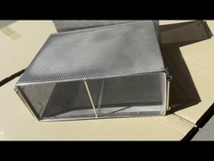 سبد شبكه دار فولاد فولادی دو لایه