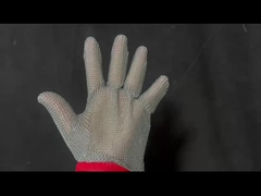 دستکش های حلقه ای با شبکه ی نایلونی از فولاد ضد زنگ