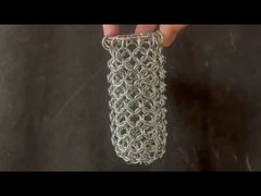 کیسه مشبک حلقه‌ای زنجیره‌ای استیل ضد زنگ