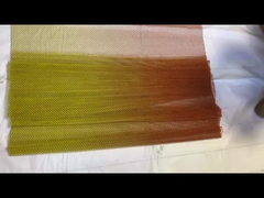 آلومینیوم تزئینی میش پرده مارپیچ سیم میش صفحه نمایش