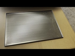 سینی پخت سوراخ‌دار استیل ضد زنگ برای پخت غذا