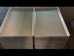 دستگاه خشک کن فلزی سفارشی سینی نان پختن سوراخ شده فولاد ضد زنگ با دوام برای نان پختن