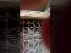 304 نوار نقاله مشبک سیمی تونل فریزر مقاوم در برابر حرارت