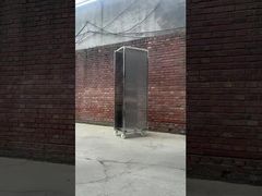 چرخ دستی قفسه استیل ضد زنگ