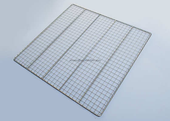 قیمت خوب سینی مش سیم فولادی ضد زنگ 400x600 میلی متر برای خشک کردن مواد غذایی ضد خوردگی آنلاین