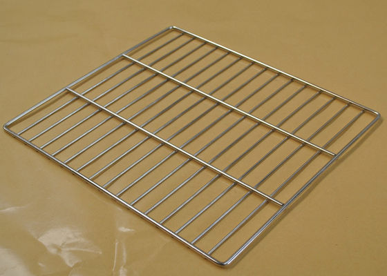 سینی کابل سبد مواد غذایی درجه گرید ، سینی 304 SS سیم مش سبد خرید الکتروپولیش