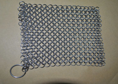 قیمت خوب SGS استیل ضدزنگ Chainmail Scrubber ، 30 پاک کننده چدنی رینگر برای تمیز کردن Kichen Pan آنلاین