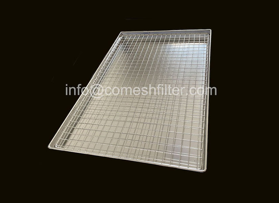 قیمت خوب سینی فولادی سوراخ دار سطح پولیش سفارشی ضد آب 400x600mm آنلاین