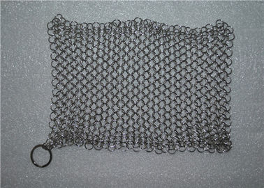 قیمت خوب اسکراب تمیز کننده آشپزخانه Chainmail برای ظروف چدن ، فولاد ضد زنگ 316 آنلاین