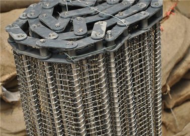 قیمت خوب تسمه نقاله مش استیل ضدزنگ با سطح صاف زنجیر آنلاین