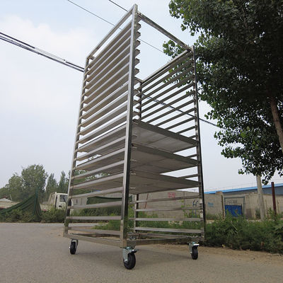 مواد غذایی درجه 20 سطوح فولاد ضد زنگ نان پختن سرد کردن قفسه های نان پختن ماشین آلات با سینی