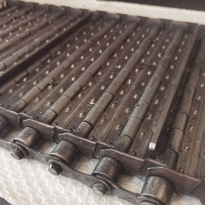 قیمت خوب تسمه نقاله لولایی تراشه ای با لینک صفحه ای زنجیر فولادی کربنی حرفه ای آنلاین