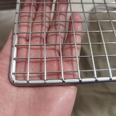 قیمت خوب High Quality AISI 304 Stainless Steel Welded Wire Mesh Trays for Drying Baking Cooling آنلاین