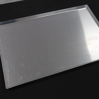 کیفیت Heat Resistant 60 x 40 cm 1.5 mm Thickness Aluminum Sheet Oven Baking Tray کارخانه