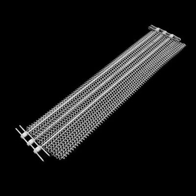 قیمت خوب تسمه مش فلزی فنری سفارشی برای فر پیتزا و بیسکویت از جنس فولاد ضد زنگ SS304 و فولاد کربن آنلاین