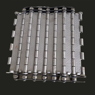 تسمه نقاله مشبک نوار نقاله تراشه ضایعاتی فولادی با کربن بالا برای دستگاه CNC