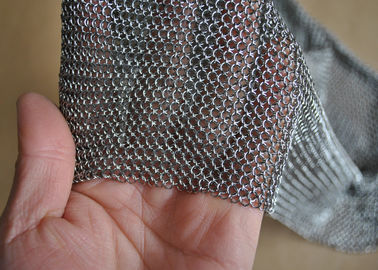 قیمت خوب Scrubber Chainmail Scrubber از فولاد ضد زنگ حلقه 3.81 میلی متر Dia Dia 304L طول جوش داده شده سفارشی آنلاین
