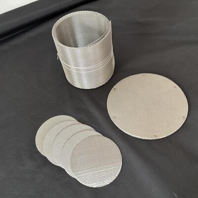 قیمت خوب دیسک فیلترهای اکستروژن پلاستیکی صفحه توری مش فولادی ضد زنگ هلندی برای پلت ساز پلاستیکی آنلاین