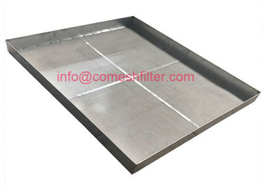 قیمت خوب مستطیل صفحه نمایش سینی مش بافته شده با سیم مستطیل 600x400mm آنلاین