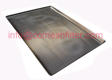 قیمت خوب سینی سوراخ دار مستطیل ساز صفحه نمایش SS ، سینی مش استیل آنلاین