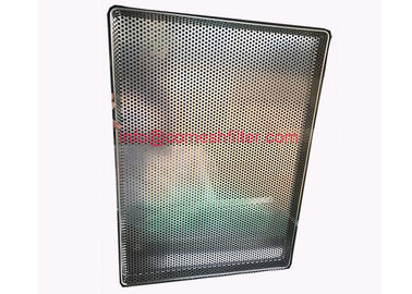 قیمت خوب سینی فلزی سوراخ شده از جنس استنلس استیل برای خشک کردن ماهی با سوراخ ها آنلاین